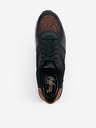 Michael Kors Črne ženske superge z usnjenimi detajli Michael Kors Allie Trainer