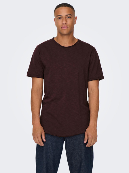 ONLY & SONS ONLY & SONS Benne bordo moška črtasta srajca