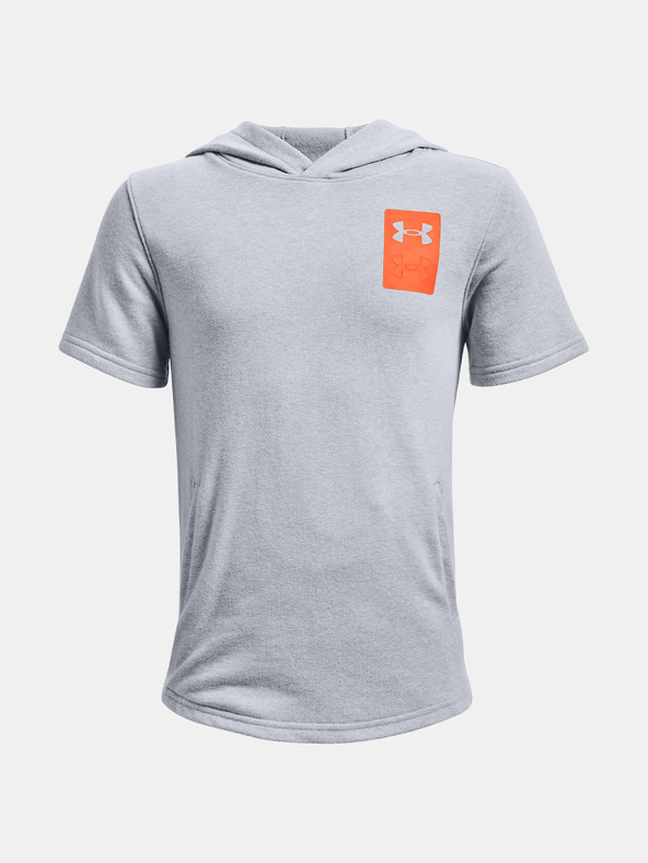 Under Armour Deški pulover Under Armour UA Rival Terry SS Hoodie-BLK