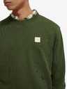 Scotch & Soda Temno zelena moška majica Scotch & Soda Essentials