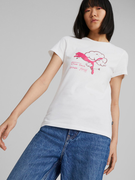 Puma Bela Pumina ženska majica z grafiko Valentine