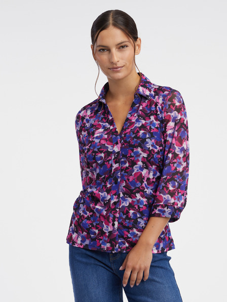 Orsay ORSAY vijolična ženska cvetlična bluza