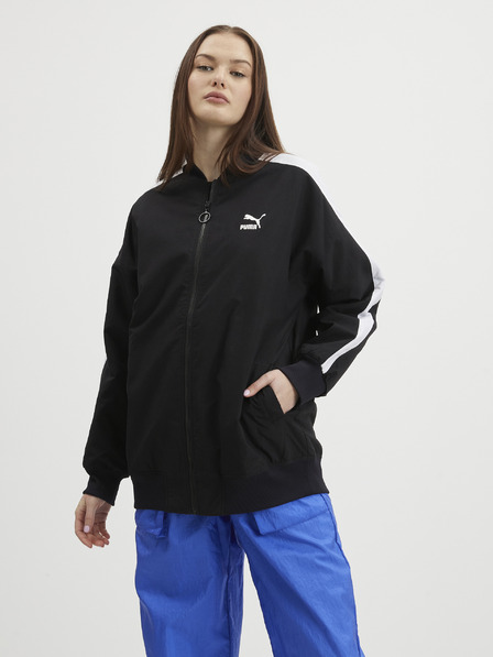 Puma Črn ženski prevelik bomber Puma Classics