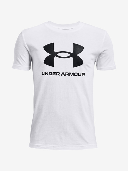Under Armour Deška majica Under Armour UA Sportstyle Logo SS-WHT