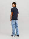 Jack & Jones Svetlomodre fantovske kavbojke ravnega kroja Jack & Jones Chris