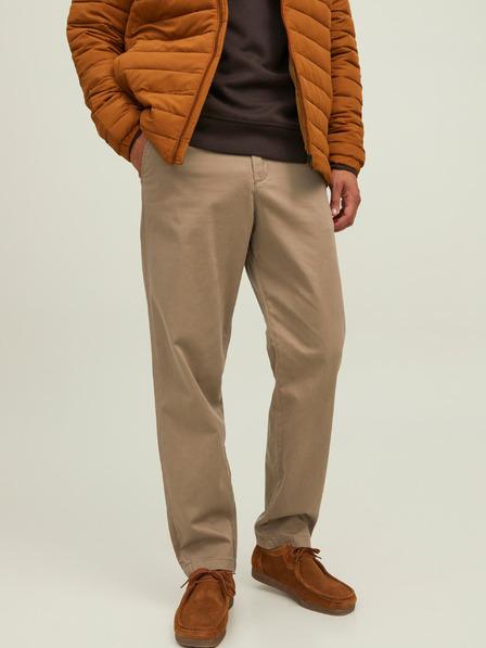 Jack & Jones Jack & Jones Kane Moške bež hlače chino