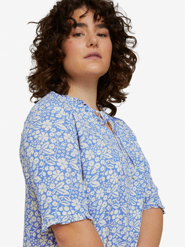 Tom Tailor Tom Tailor Modra cvetlična obleka