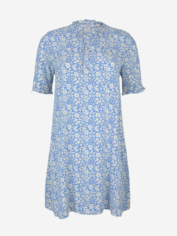 Tom Tailor Tom Tailor Modra cvetlična obleka