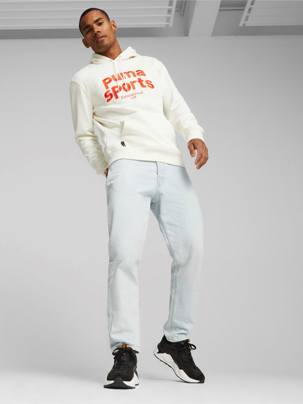 Puma Črne moške superge z usnjenimi detajli Puma RS-X Effect Perf