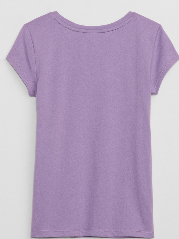 GAP Otroška majica s kovinskim logotipom Gap