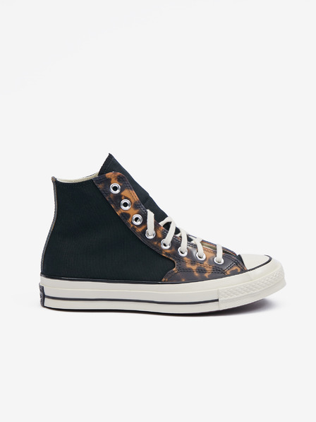 Converse Črne ženske gležnjarske superge Converse Chuck 70