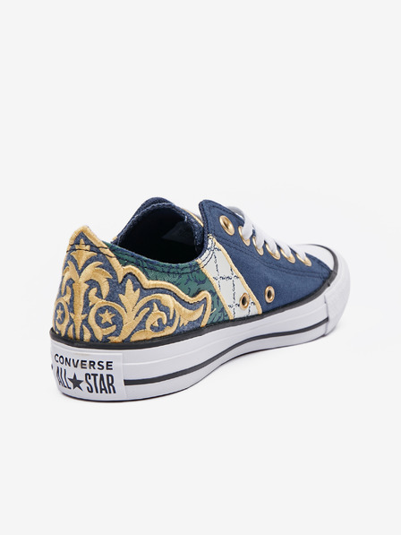 Converse Temno modre ženske vzorčaste superge Converse Chuck Taylor All Star Garden Noir