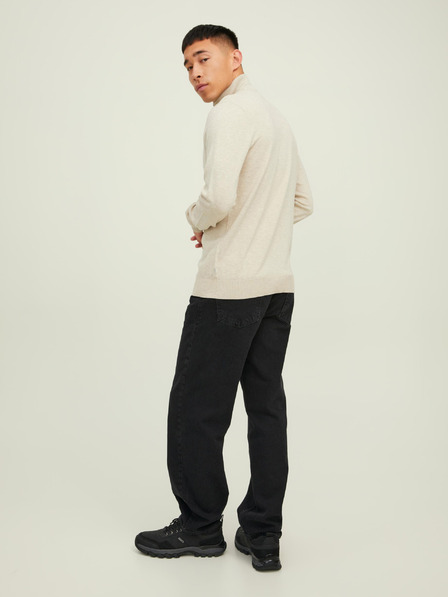 Jack & Jones Bež moški Jack & Jones Emil pulover