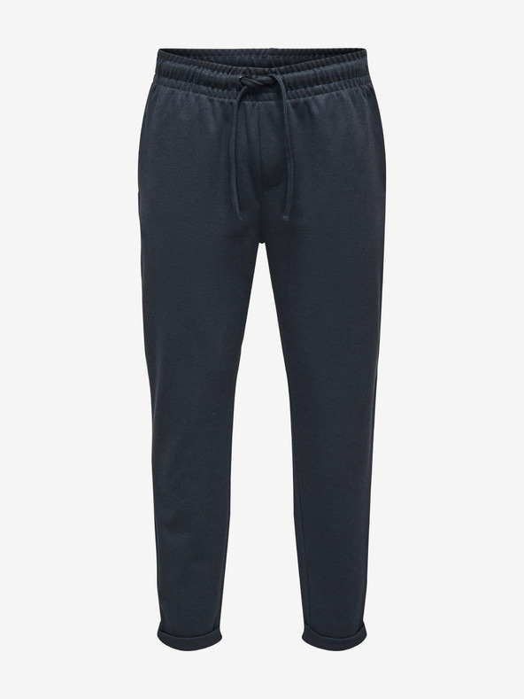 ONLY & SONS Temno modre moške hlače chino ONLY & SONS Anton