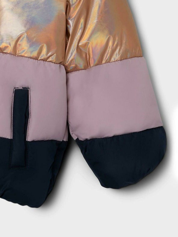 name it Roza in modra dekliška prešita jakna name it Mille