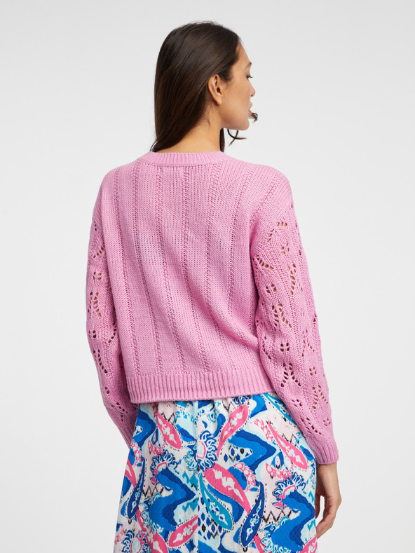 Jacqueline de Yong Roza Ženski vzorčast pulover JDY Judith