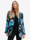 Desigual Modra ženska jopa z vzorcem Desigual Sissy