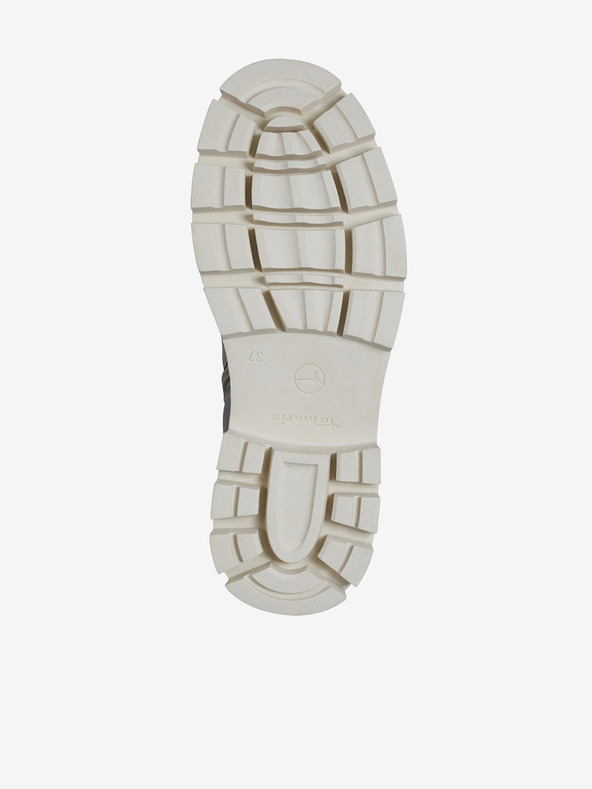 Tamaris Sivi ženski kovinski nizki škornji Tamaris