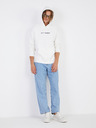ONLY & SONS Bela moška majica s kapuco ONLY & SONS Les