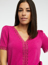 Orsay Temno rožnata ženska bluza ORSAY