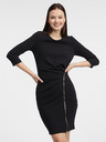 Orsay Črna ženska oprijeta obleka ORSAY