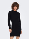 Jacqueline de Yong Črna ženska jopica JDY Magda Sweater Dress