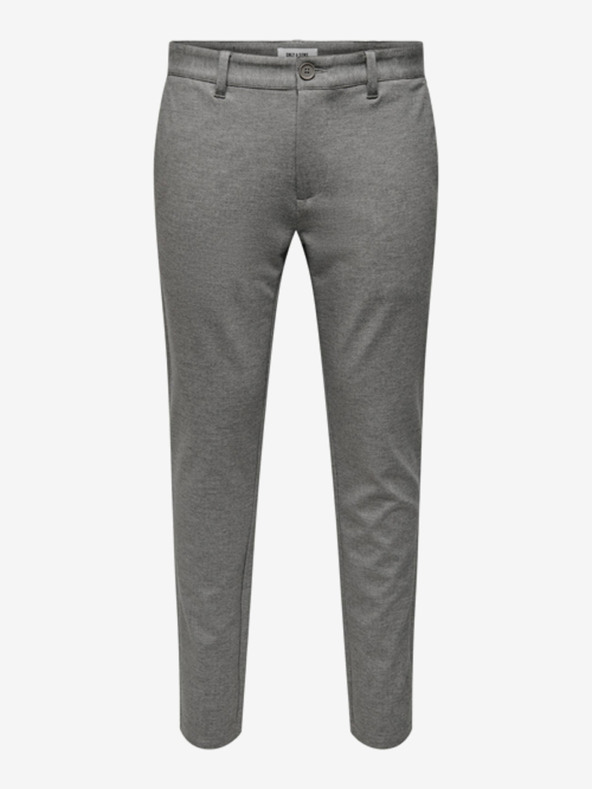 ONLY & SONS Sive moške chino hlače ONLY & SONS Mark