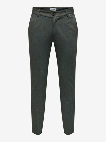 ONLY & SONS Sive moške hlače ONLY & SONS Mark chino