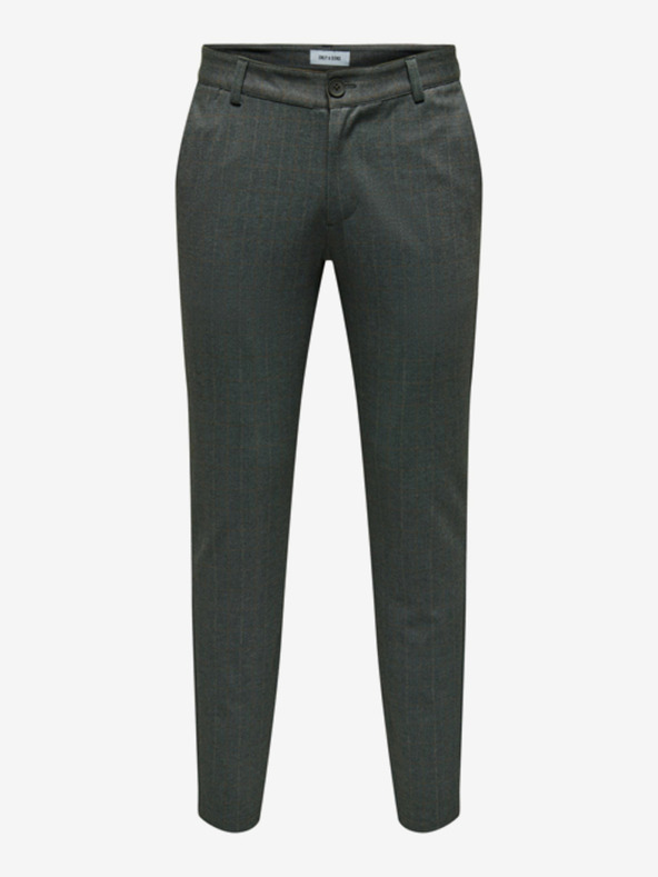 ONLY & SONS Sive moške hlače ONLY & SONS Mark chino