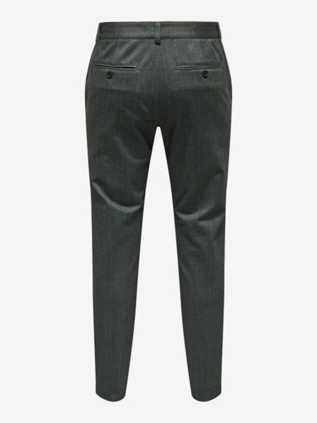 ONLY & SONS Sive moške hlače ONLY & SONS Mark chino