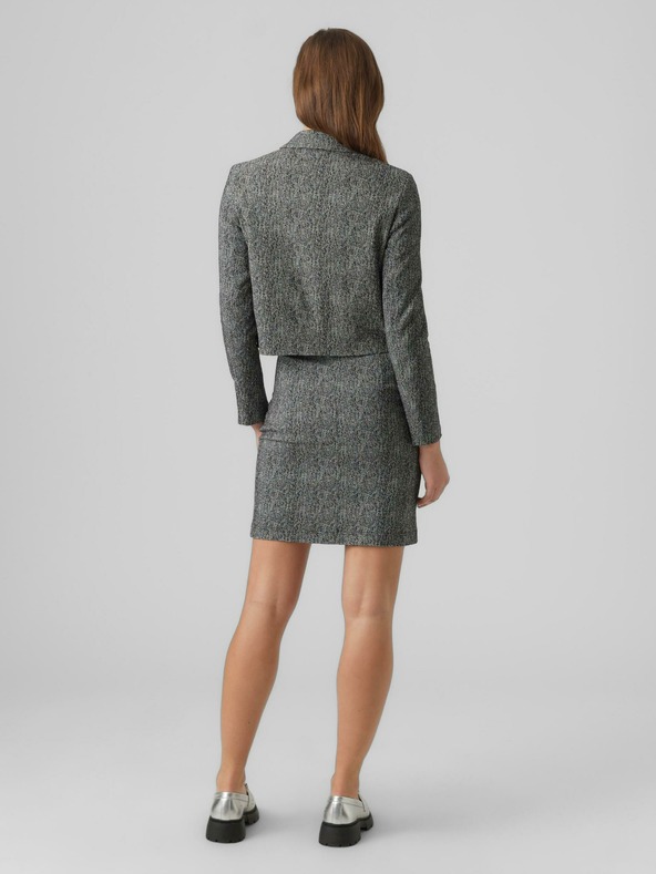 AWARE by VERO MODA Ženska siva vzorčasta jakna AWARE by VERO MODA Gracelynn