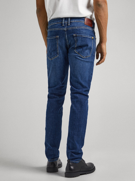 Pepe Jeans Modre moške kavbojke Pepe Jeans Finsbury