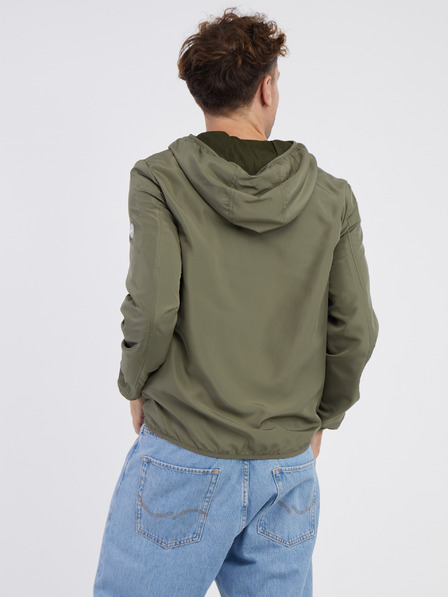 Jack & Jones Kaki Jack & Jones moška lahka jakna s kapuco Cali