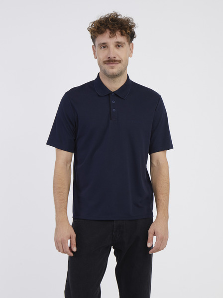 Jack & Jones Temno modra moška polo majica Jack & Jones Blamatt