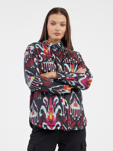 Desigual Črna ženska vzorčasta jakna Desigual Eliot