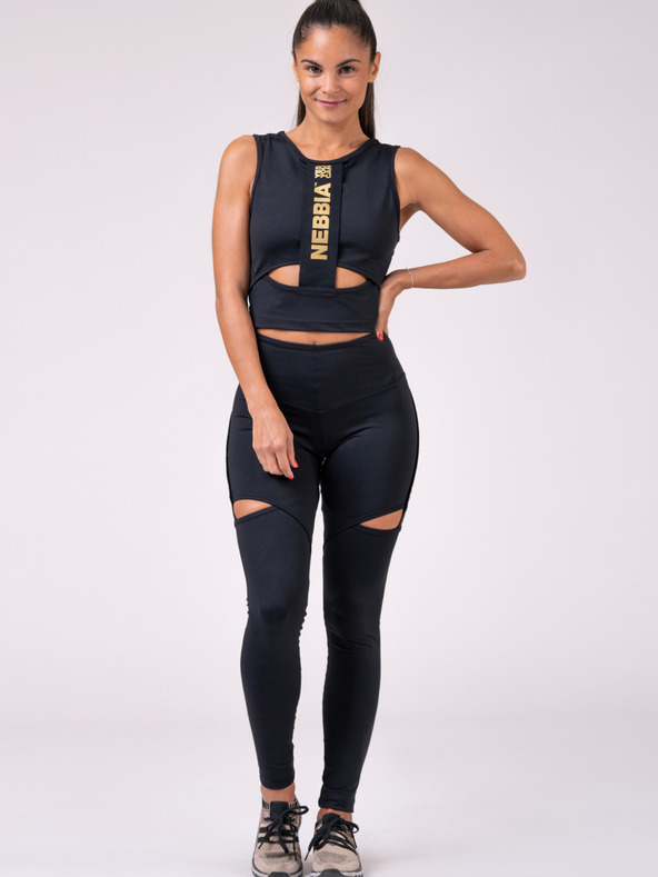 Nebbia Honey Bunny Leggings 820 - črna