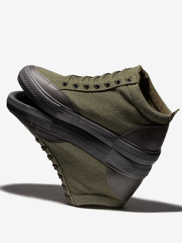 Ombre Clothing Črno-zeleni moški čevlji za tenis Ombre oblačila T377