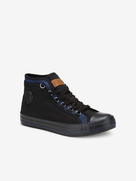 Ombre Clothing Črna moška športna copata Ombre oblačila T375