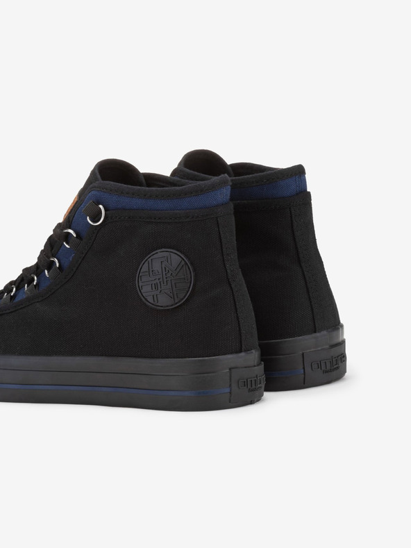 Ombre Clothing Črna moška športna copata Ombre oblačila T375