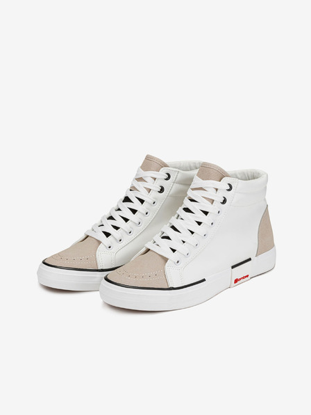 Ombre Clothing Bežno-beli moški čevlji za športne copate Ombre Clothing T376
