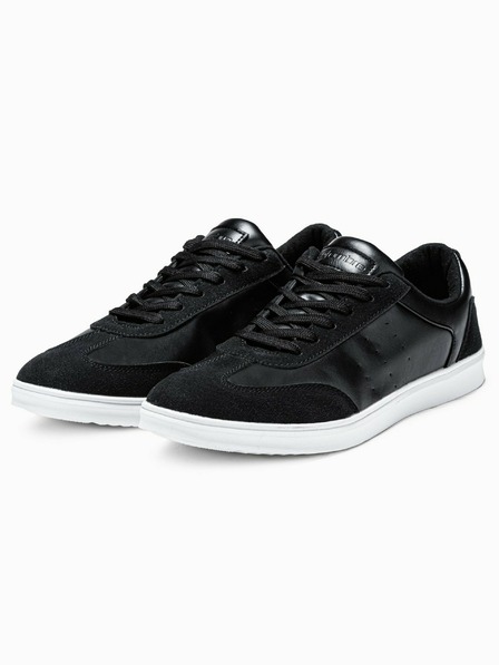 Ombre Clothing Črne moške športne copate Ombre Clothing T373