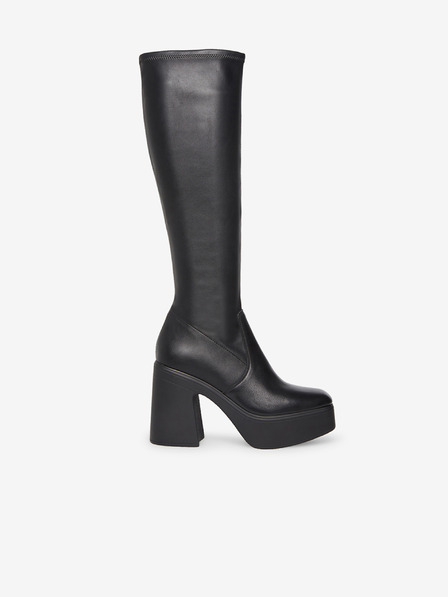 Steve Madden Črni ženski škornji s peto Steve Madden Phoenix