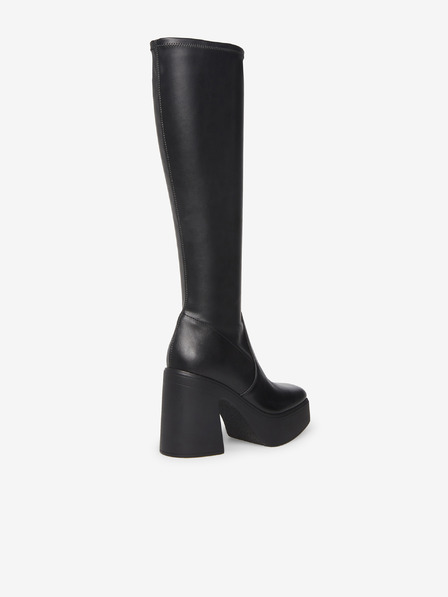 Steve Madden Črni ženski škornji s peto Steve Madden Phoenix