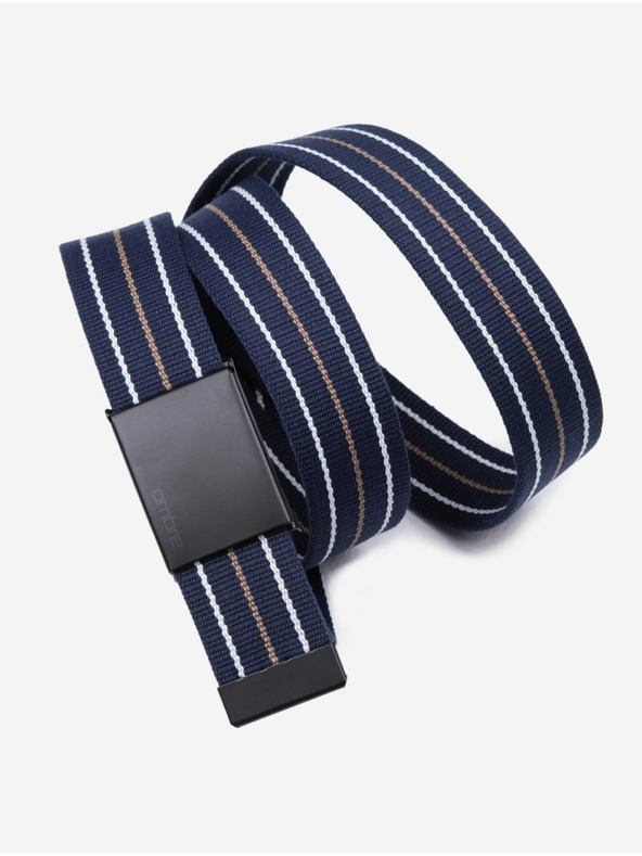 Ombre Clothing Temno modri moški črtasti pas Ombre oblačila