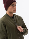 Ombre Clothing Kaki moška prehodna jakna Ombre Clothing C538