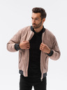 Ombre Clothing Bež moški bomber C516