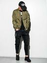 Ombre Clothing Kaki moška lahka jakna C439