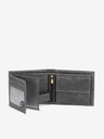 Ombre Clothing Siva moška usnjena denarnica Ombre Clothing