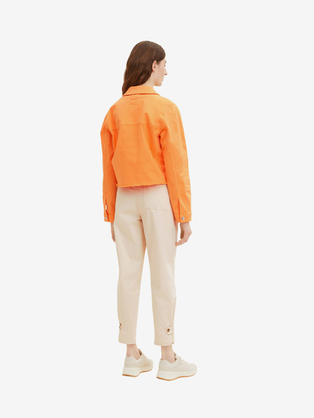 Tom Tailor Oranžna ženska platnena jakna Tom Tailor