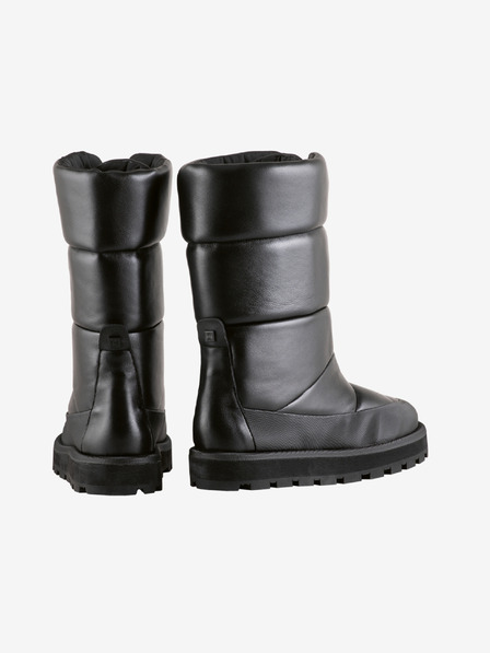 Högl Črni ženski usnjeni škornji Högl Cozy